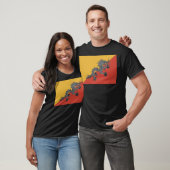 ブータン国旗 Tシャツ (ユニセックス)