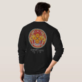 ブータン国章 Tシャツ (裏面フル)