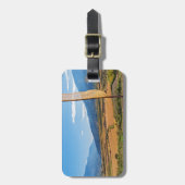 ブータン地方の美しい農業景観 ラゲッジタグ (正面縦)