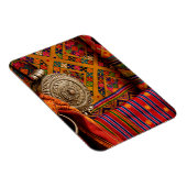 ブータン織物 マグネット (右側)