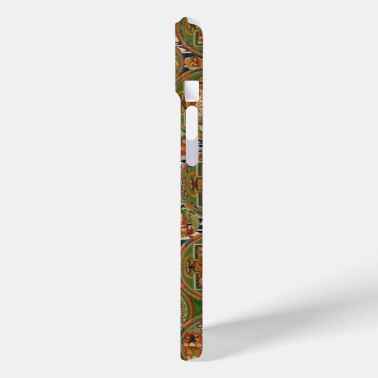 ブータン色彩の鮮やかの完全な曼荼羅 Case-Mate iPhoneケース (裏面 / 左)