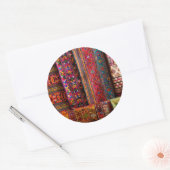 ブータン製の販売用ファブリック ラウンドシール (封筒)