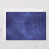 ブータン踊りスケルトンパープルハローウィンパーティ 招待状 (裏面)