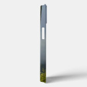 ブータン、ガンギー村、2人の僧侶に虹 Case-Mate iPhoneケース (裏面 / 右)