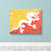 ブータン キャンバスプリント (インサイチュ (ウッドフロア))