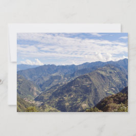 ブータン　ヒマラヤの東の山々 招待状