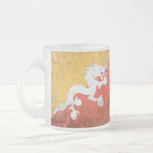 ブータン フロストグラスマグカップ (左)