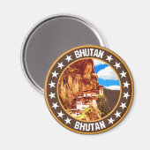 ブータン マグネット (正面/裏面)
