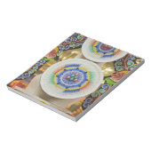 ブータン。僧侶が作る儀式のケーキ ノートパッド (回転)