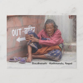 ブーダの老婦人 ポストカード
