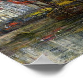 ブーダン – ブリュッセルハーバー ポスター (角)