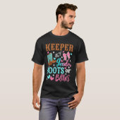 ブーツかリボン 性別お預かり中 ジェンダーリビール アウトフィ Tシャツ (正面フル)