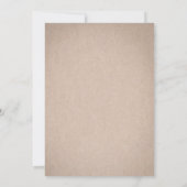 ブーツか弓性はパーティの招待状を明らかにします 招待状 (裏面)