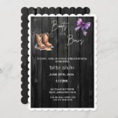 ブーツか弓?ベビーだけが知っている! セーブザデート (正面/裏面)