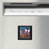 ブーツか弓 Uncle Loves You 性別発表 ファミリー マグネット (インサイチュ (食洗機))