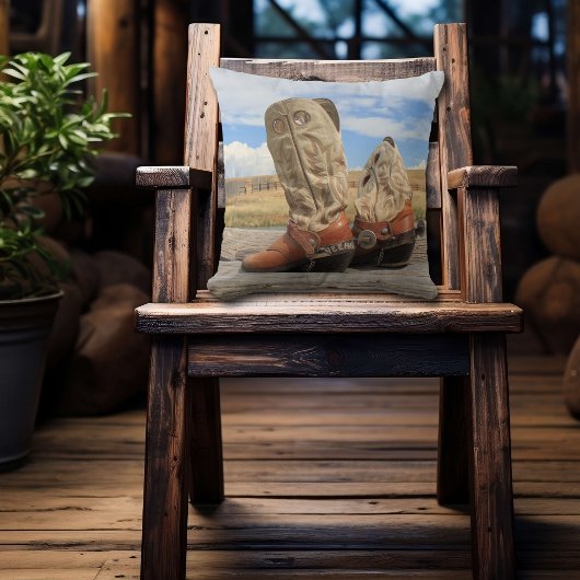 ブーツとスパール西枕 クッション