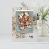 ブーツとドライフラワー セーブザデート (スタンド正面)