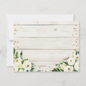 ブーツとバブルリーな田舎風感謝カード サンキューカード (裏面)