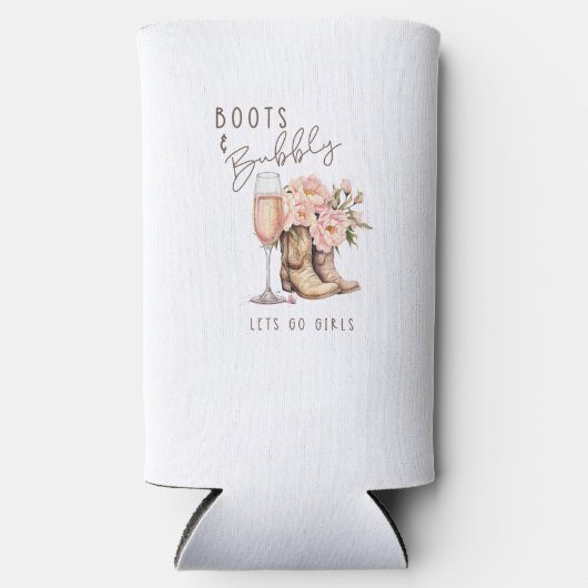 ブーツとバブルリー セルツァー缶クーラー スリム缶クーラー (正面)