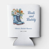 ブーツとバブルリー ブルー ウェスタン ブライズシャワー 缶クーラー (裏面)