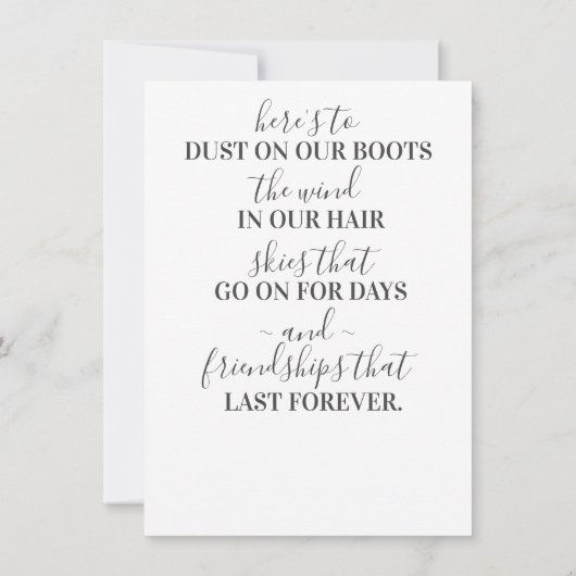 ブーツとベスティーズ (裏面)