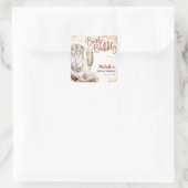 ブーツと泡立つウェスタンブライドワイルドウエストカントリー スクエアシール (バッグ)