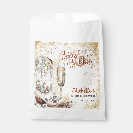 ブーツと泡立つ西の国ありがとう フェイバーバッグ (正面)