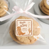 ブーツと泡立つ西の手を引いた スクエアシール