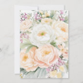 ブーツと泡立つ西ブライダルシャワーの招待 招待状 (裏面)