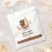 ブーツと泡立つ西部の女性のカーボーイブランチ感謝していユー フェイバーバッグ (クリップ留めされた状態)