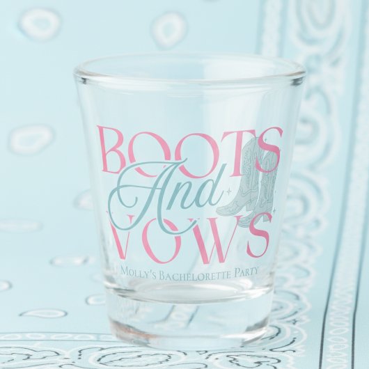 ブーツと誓い ウェスタン ブラチェット ショットグラス