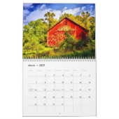 ブーツの国のカレンダー花のTouch カレンダー (3月 2027)