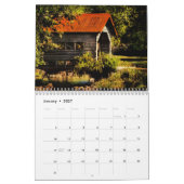 ブーツの国のカレンダー花のTouch カレンダー (1月 2027)