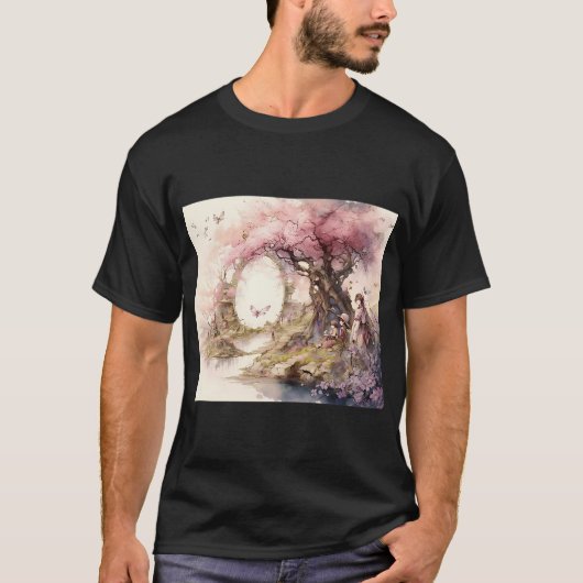ブーツの女性1 Tシャツ (正面)