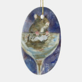 ブーツの小型ハムスターのオーナメント セラミックオーナメント (右)