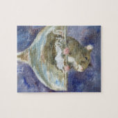 ブーツの小型ハムスター ジグソーパズル (横)