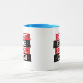 ブーツの端の端2020年 マグカップ (中央)