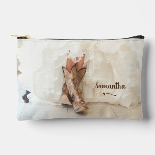 ブーツの花嫁 アクセサリーポーチ (正面)