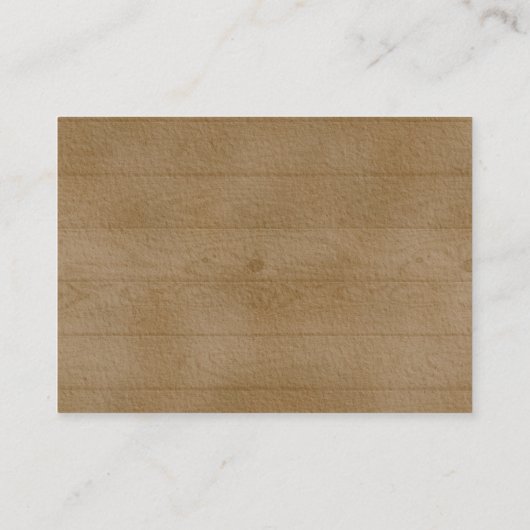 ブーツまたは弓おむつラッフルエンクロージャカード。 エンクロージャーカード (裏面)