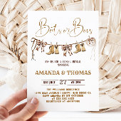 ブーツまたは弓のウェスタンジェンダーの明かす 招待状