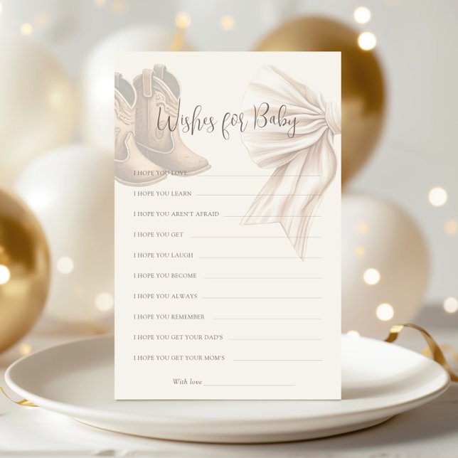 ブーツまたは弓のジェンダーがベビーの願いを明らかにする (クリエイターアップロード済み)