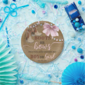 ブーツまたは湾曲性紙パーティープレート性の明らかにする。 ペーパープレート (パーティー)