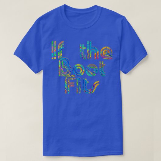 ブーツもしのフィット Tシャツ (デザイン正面)