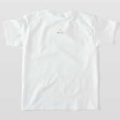 ブーツを履いてダンス Tシャツ (レイダウン裏面)