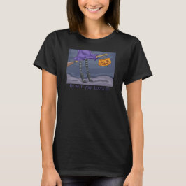 ブーツを履いて乗ってね Tシャツ
