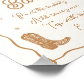 ブーツアンドバビーブライダルシャワーミモザバー ポスター (角)