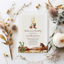 ブーツアンドバブルウェスタンブライダルシャワー