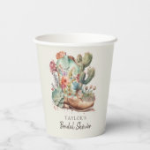 ブーツアンドバブルウェスタンブライダルシャワー 紙コップ (裏面)