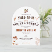 ブーツアンドバブルウェスタンランチロデオブライダルシャワー 招待状 (スタンド正面)