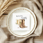 ブーツエレガントと泡立つ紙ナプキン スタンダードカクテルナプキン